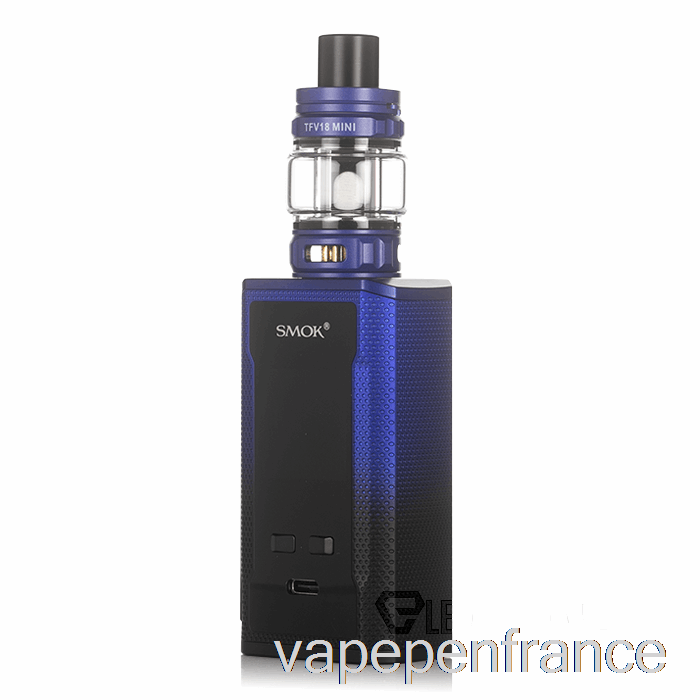 Smok R-kiss 2 200w Kit De Démarrage Stylo Vape Bleu Noir